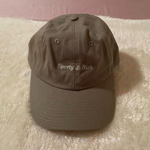 Sporty & Rich Cap in Honeydew